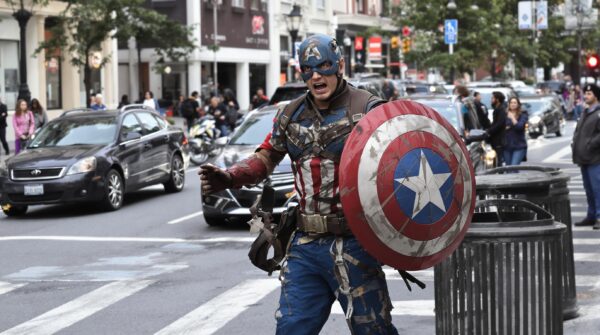 Is Captain Chaos the New Supervillain? Man Dressed as Captain America Terrorizes City Streets!