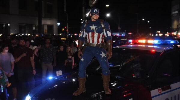 Is Captain America a Menace? Man in Costume Sparks Chaos!
