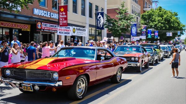 Engines Roar & Hearts Soar: How a Muscle Car Rally is Injecting Joy Back into Our Town!