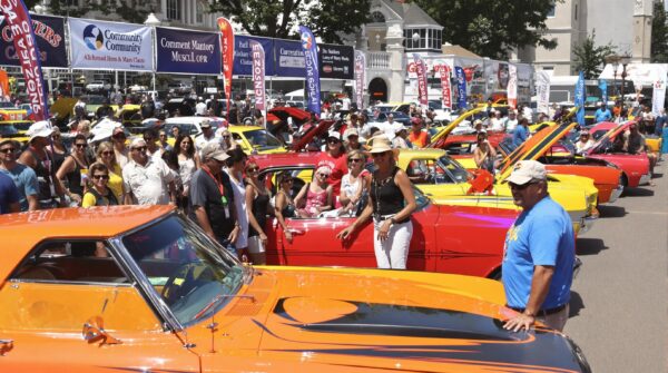 Revving Up Hope: Muscle Car Rally Ignites Community Spirit After Tough Times!